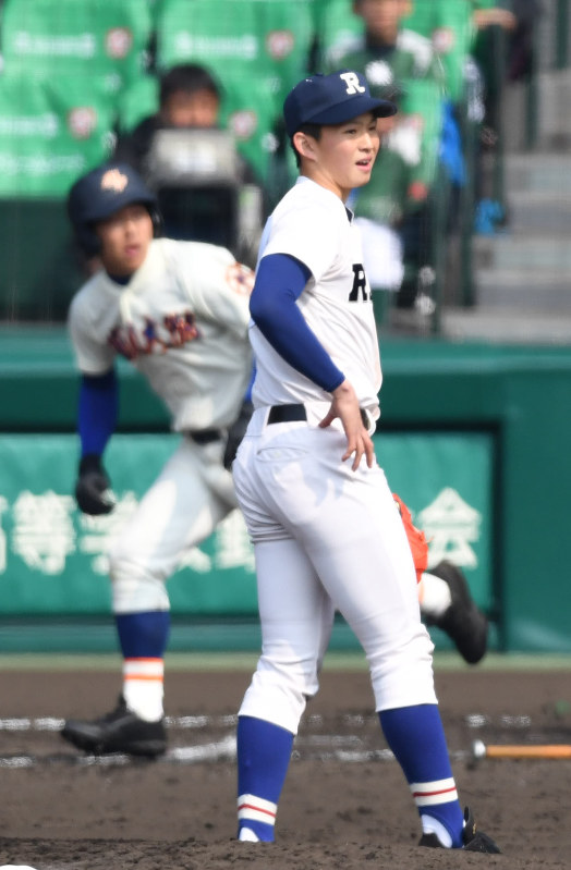 選抜高校野球：エース竹田投打に活躍 履正社4強一番乗り [写真特集15