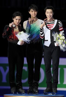 世界フィギュア：羽生が逆転優勝 3年ぶり2度目 [写真特集18/27