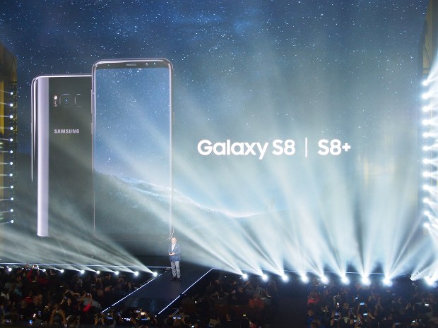 ニューヨーク・リンカーンセンターで華々しく発表された「ギャラクシーS8」