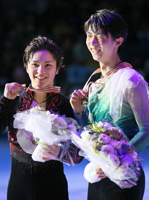 フィギュア：羽生の金に宇野の銀…平昌五輪へ高まる期待 | 毎日新聞