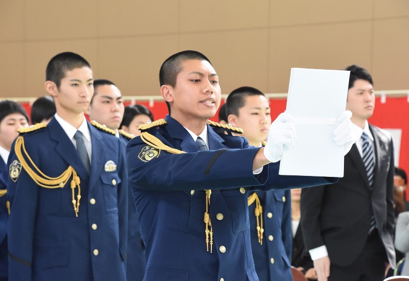 県警察学校 入校式 それぞれの思い胸に 青森 毎日新聞