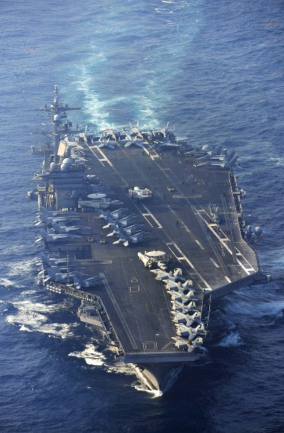 米空母：日本海に入る 韓国軍との合同演習に参加へ | 毎日新聞