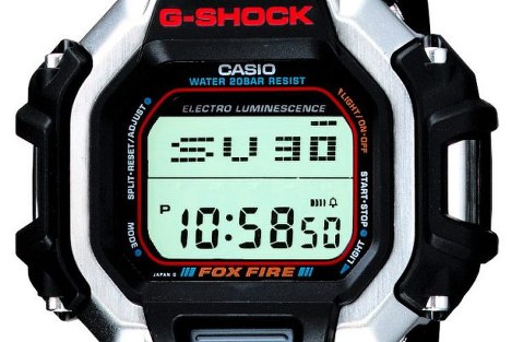 CASIO G-SHOCK DW-8100 貨幣 スロット CASIO G-SHOCK DW-8100 貨幣 スロット 時計：G-SHOCKの液晶画面で