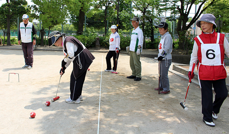 ゲートボール 園田地区大会 のぞみが優勝 尼崎 兵庫 毎日新聞