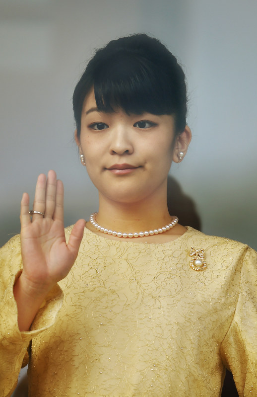毎小ニュース：社会 眞子さまご婚約へ 大学時代の同級生と | 毎日新聞
