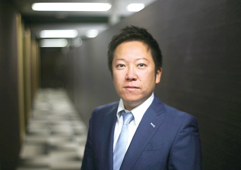 「メディアドゥ」の藤田恭嗣社長