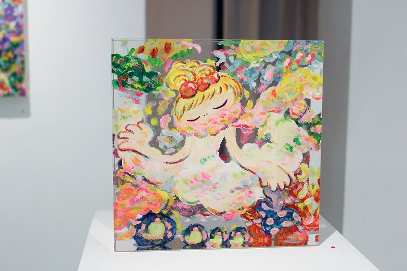 個展：アクリルの立体絵画 ロッカクアヤコさん日本初公開 [写真特集3