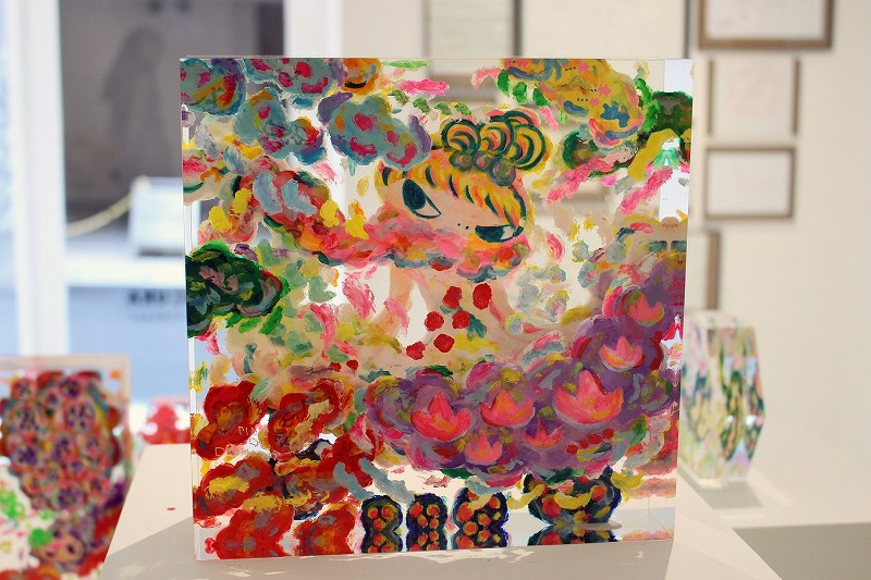 個展：アクリルの立体絵画 ロッカクアヤコさん日本初公開 [写真特集6