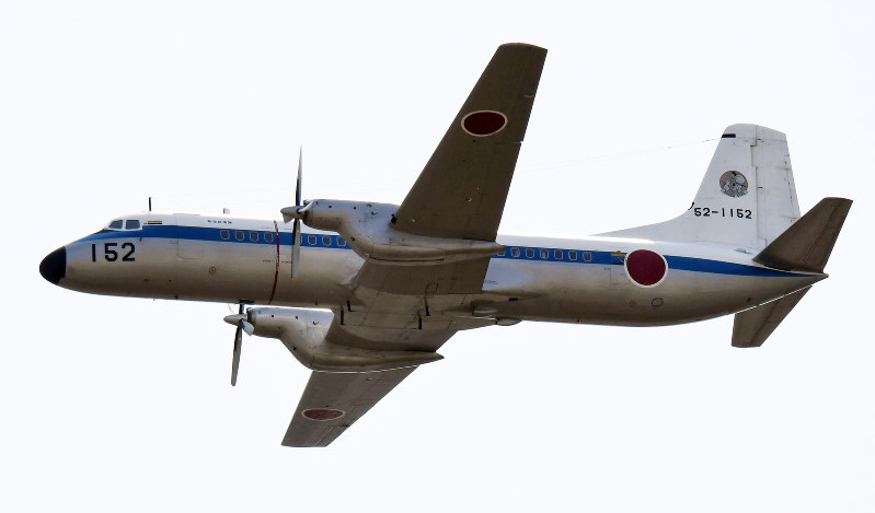 希少　全日空商事　YS-11 航空自衛隊　フライトチェック機 機体番号印字なし 国産旅客機YS-11 航空自衛隊の現役機 | HARUKAZE