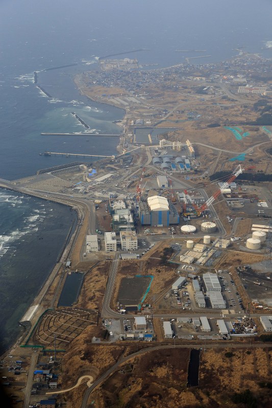 青森県大間町に建設中の大間原子力発電所