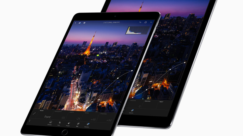 12.9型と10.5型の二つのiPad Proを発売