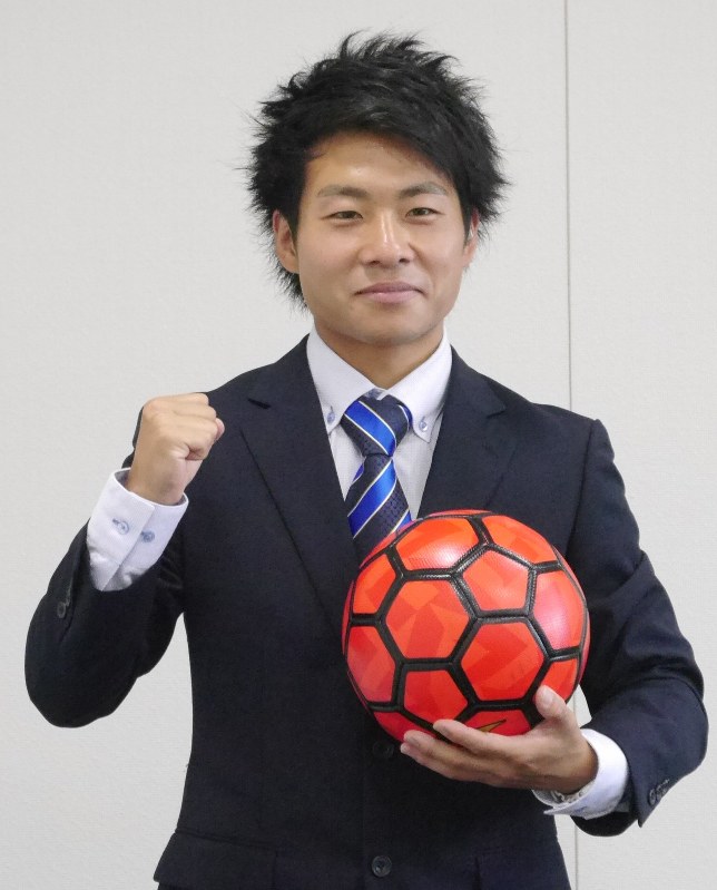 「勝利に貢献するプレーをしたい」という岡田侑也さん