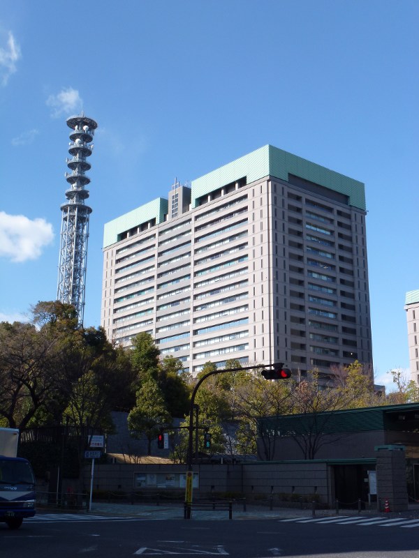防衛省=東京都新宿区で、米田堅持撮影