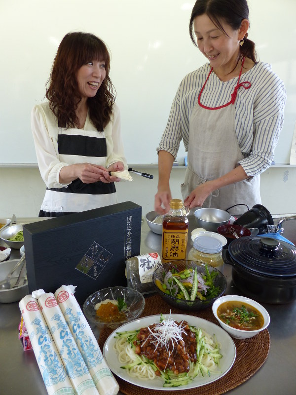 大矢知手延べ麺 料理に挑戦 夏バテ防止に 四日市 三重 毎日新聞