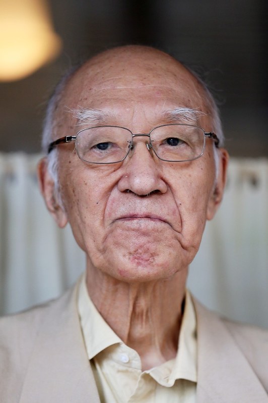 作家の半藤一利さん=山本晋撮影