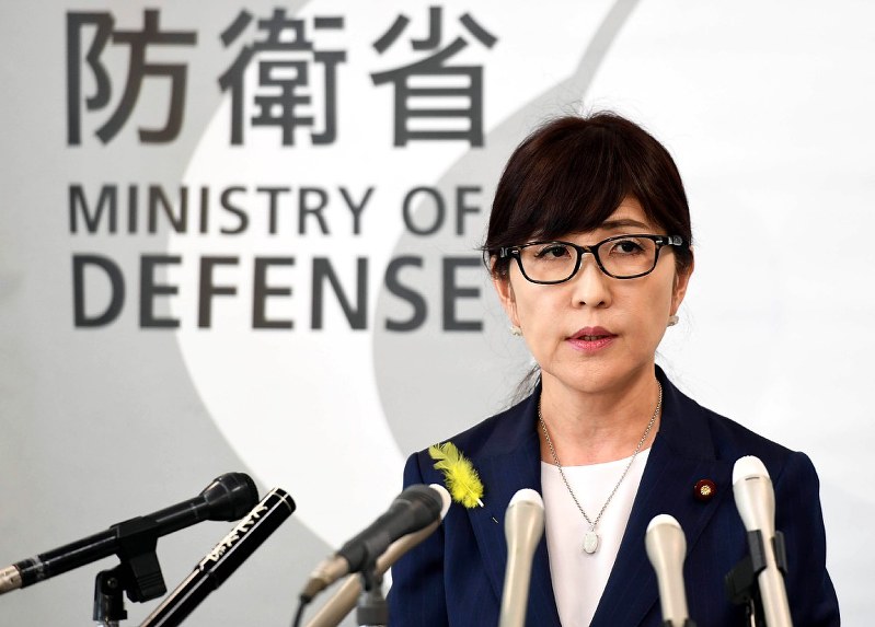 稲田朋美防衛相＝防衛省で２０１７年６月３０日、中村藍撮影