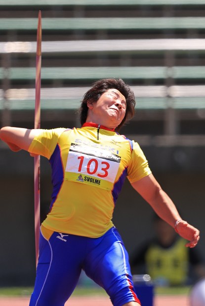 陸上・南部記念：女子やり投げは海老原有希が大会新で優勝 | 毎日新聞