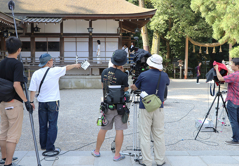 映画 かぞくわり ロケ 葛城に暮らす家族物語 大和郡山出身の塩崎監督 各地で精力的に 奈良 毎日新聞