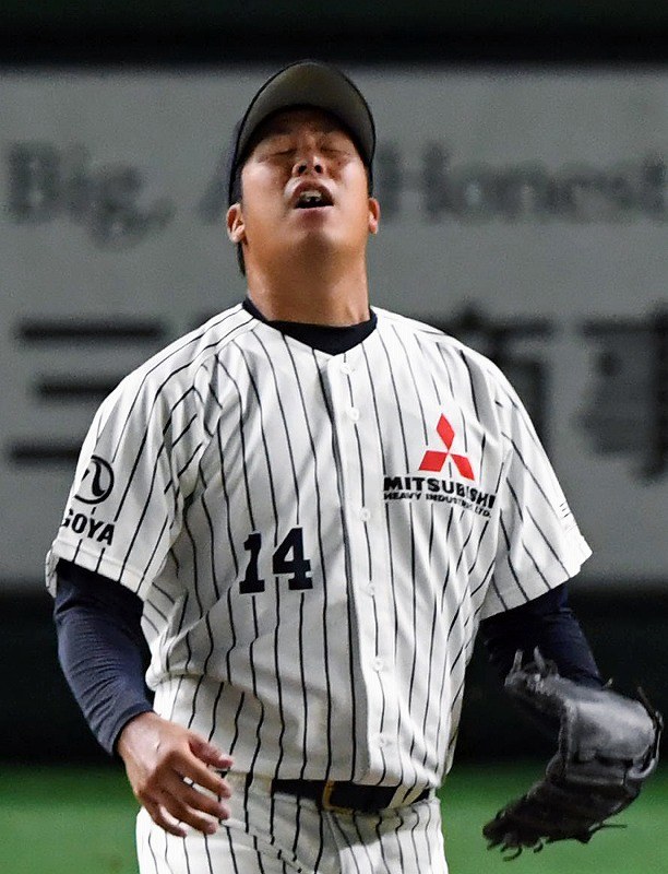 都市対抗野球出場 三菱重工名古屋 ジャケット グランドコート 第88回都市対抗野球：三菱重工名古屋（名古屋市）－JR東日本（東京