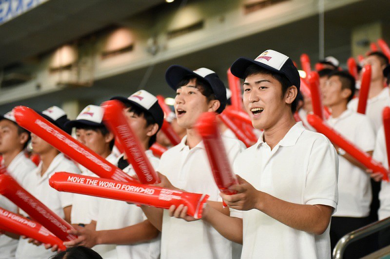 第88回都市対抗野球：三菱重工名古屋（名古屋市）の応援団（2回戦