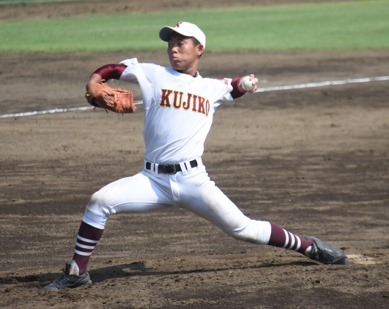 久慈の宇部堅人主将(3年)