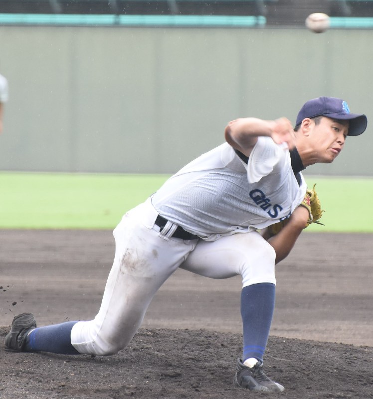 岐阜聖徳・江本竣亮投手