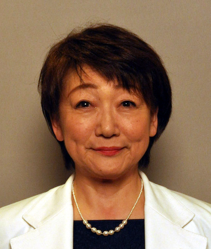 郡和子氏=2017年6月9日、川口裕之撮影