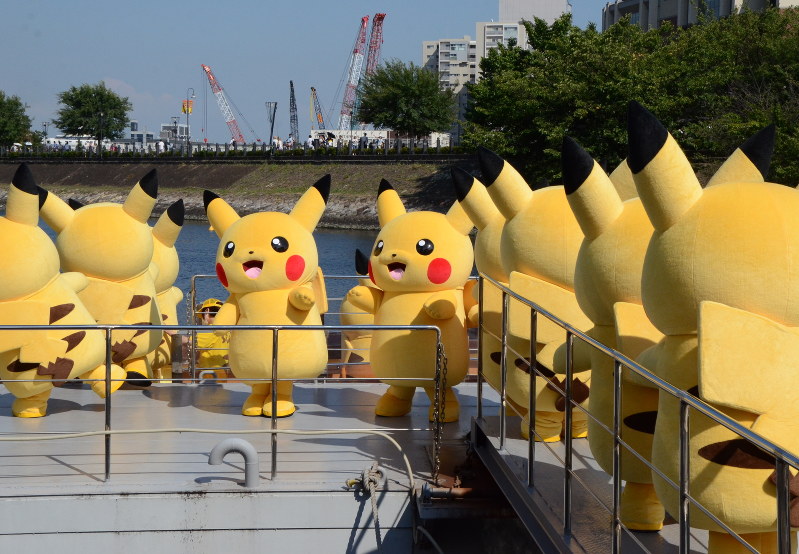ピカチュウ：1500匹大量発生チュウ 横浜をジャック [写真特集29/29