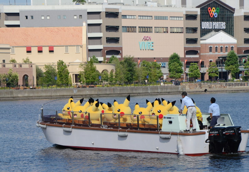 ピカチュウ：1500匹大量発生チュウ 横浜をジャック [写真特集29/29