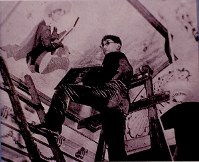 迎賓館：藤田嗣治「幻」の天井壁画公開 「数奇な運命」たどった壁画
