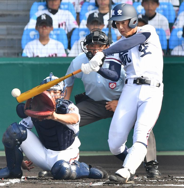 夏の高校野球：第3日第1試合 日本航空石川（石川）－木更津総合