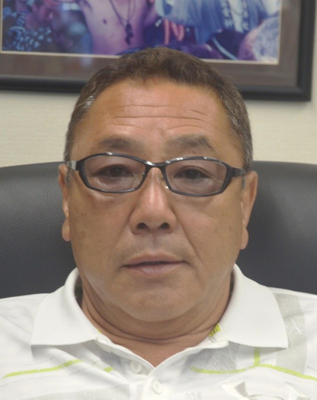 プロ野球・巨人の阿部慎之助内野手の父・阿部東司さん=千葉県浦安市で2017年7月10日、細谷拓海撮影