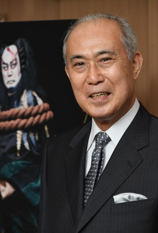 中村吉右衛門さん=東京都千代田区で2017年8月7日、根岸基弘撮影