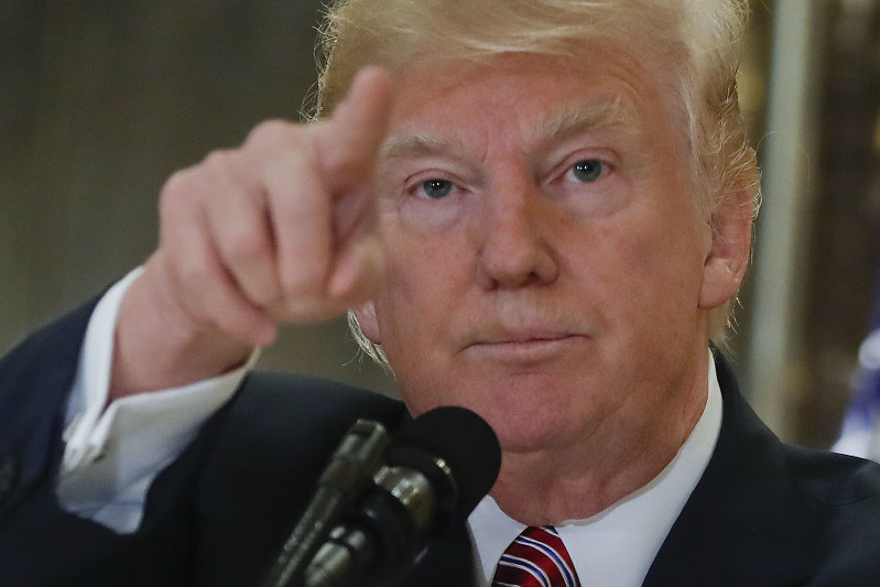 トランプ大統領=AP