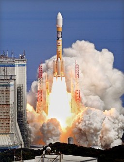 GPS衛星：「みちびき」搭載H2Aロケット打ち上げ成功 [写真特集2