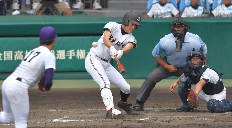 夏の高校野球：本塁打大会新・中村7打点 広陵が決勝進出 [写真特集14