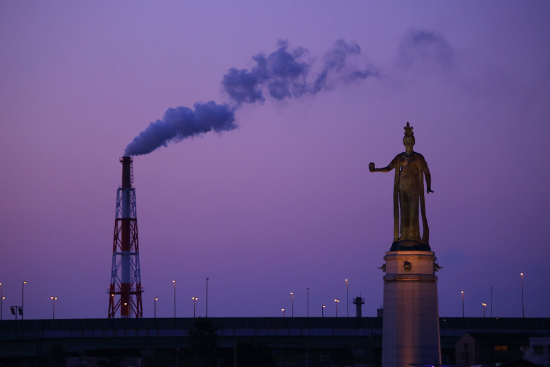 日本ワタシ遺産：登録 No.28 旧堺燈台と龍女神像（大阪府堺市） | 毎日新聞