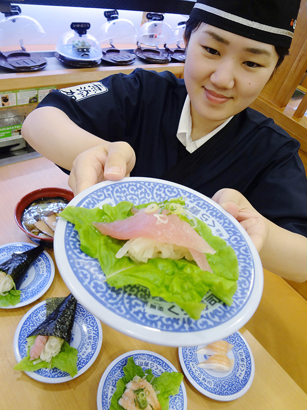 くら寿司 糖質オフ シャリの代わりに酢漬け大根 ３１日から 毎日新聞