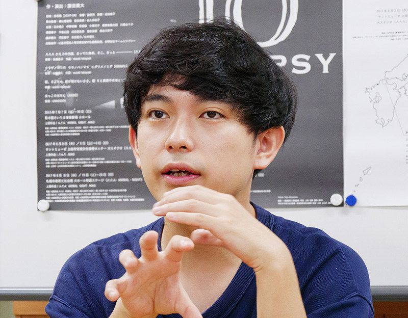 「マームとジプシー」を主宰する藤田貴大=関雄輔撮影