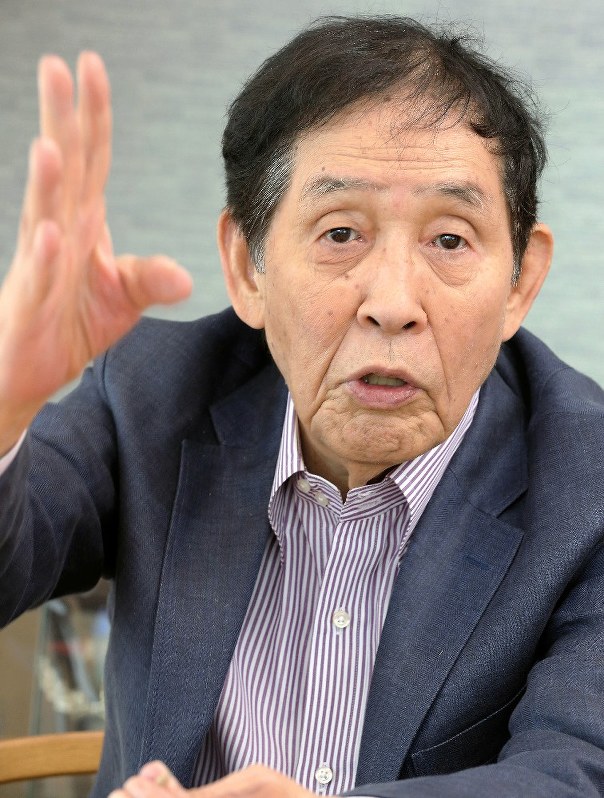 萩本欽一さん=太田康夫撮影