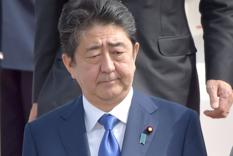 安倍晋三首相=藤井達也撮影