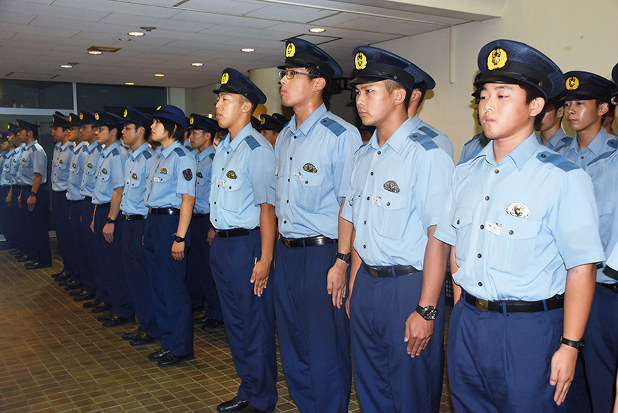 追跡 県警察学校体験入校 地域の信頼 へ覚悟実感 逮捕術 鑑識