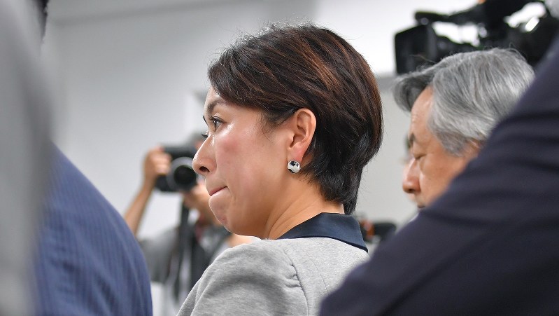 山尾志桜里衆院議員=2017年9月5日、手塚耕一郎撮影
