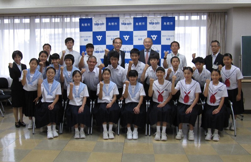 夏のスポーツ競技で活躍した中学生ら