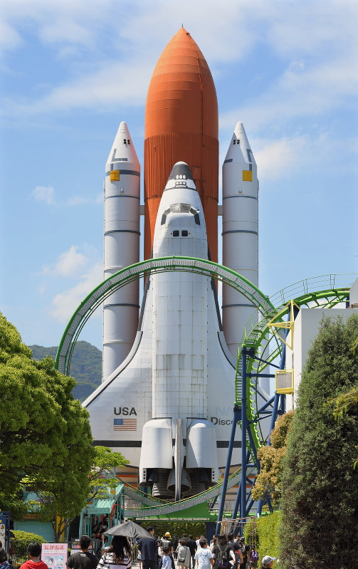 毎小ニュース：話題 実物大シャトル模型、10億円 | 毎日新聞