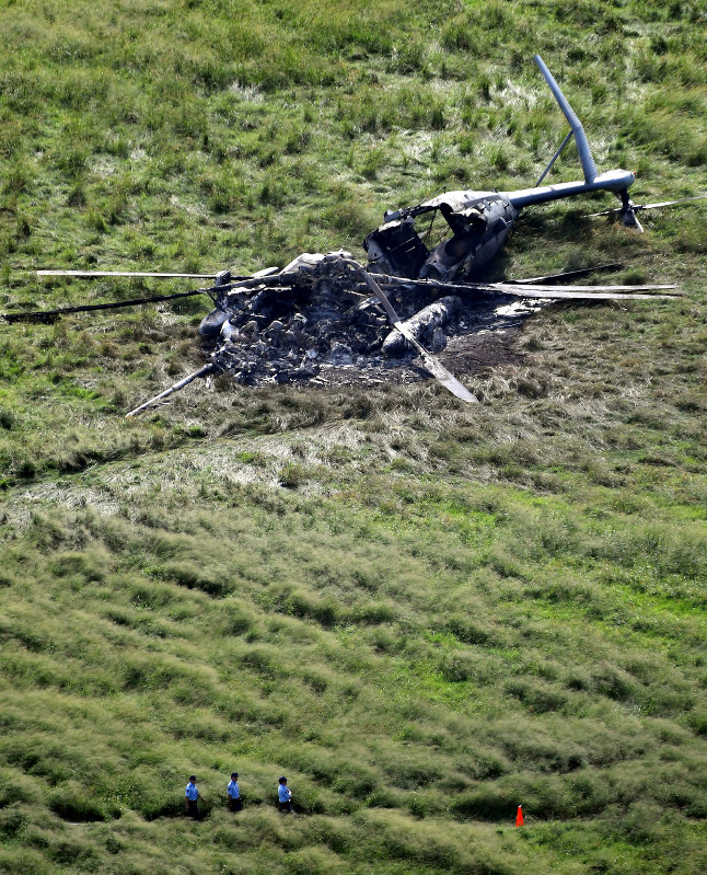TX ヘリコプター 沖縄ヘリ炎上：同型機を4日間飛行停止 日本側の要請受け | 毎日新聞