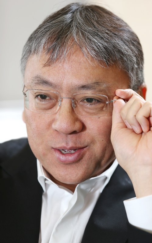カズオ・イシグロさん=小出洋平撮影