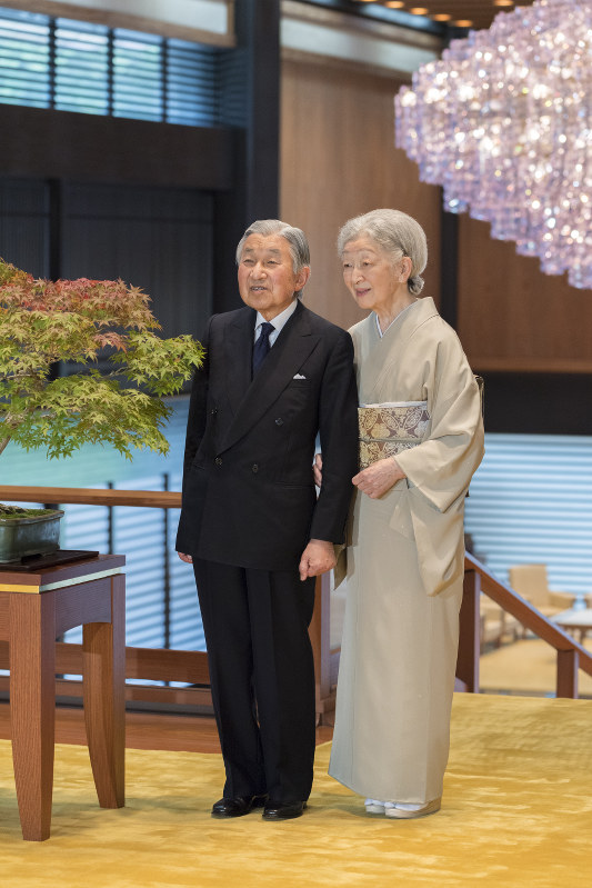 皇后さま83歳：退位実現「安らぎ」 特例法に感謝 [写真特集10/8