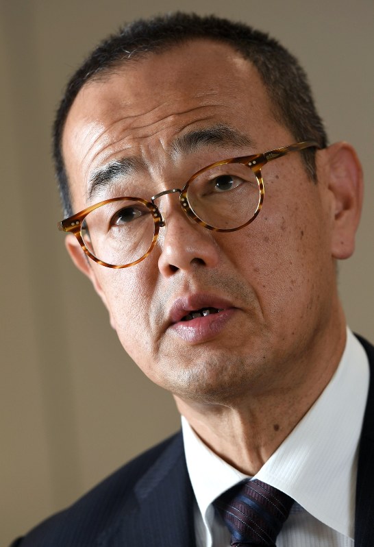 更田豊志氏=竹内紀臣撮影