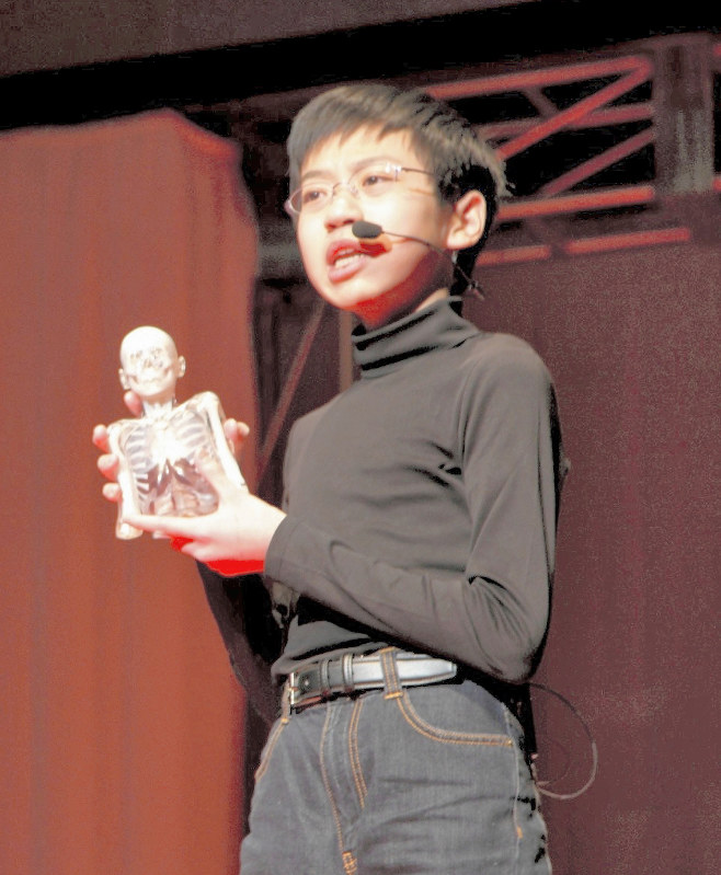 中学2年時の山本恭輔さん